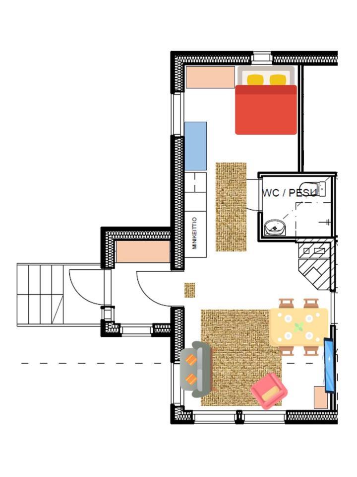 Modern Apartment Karkku 外观 照片